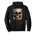 Aesthetic Streetwear Skull Hoodie - Fun Novelty Design Unisex - T-Shirt, Sweatshirt, Hoodie