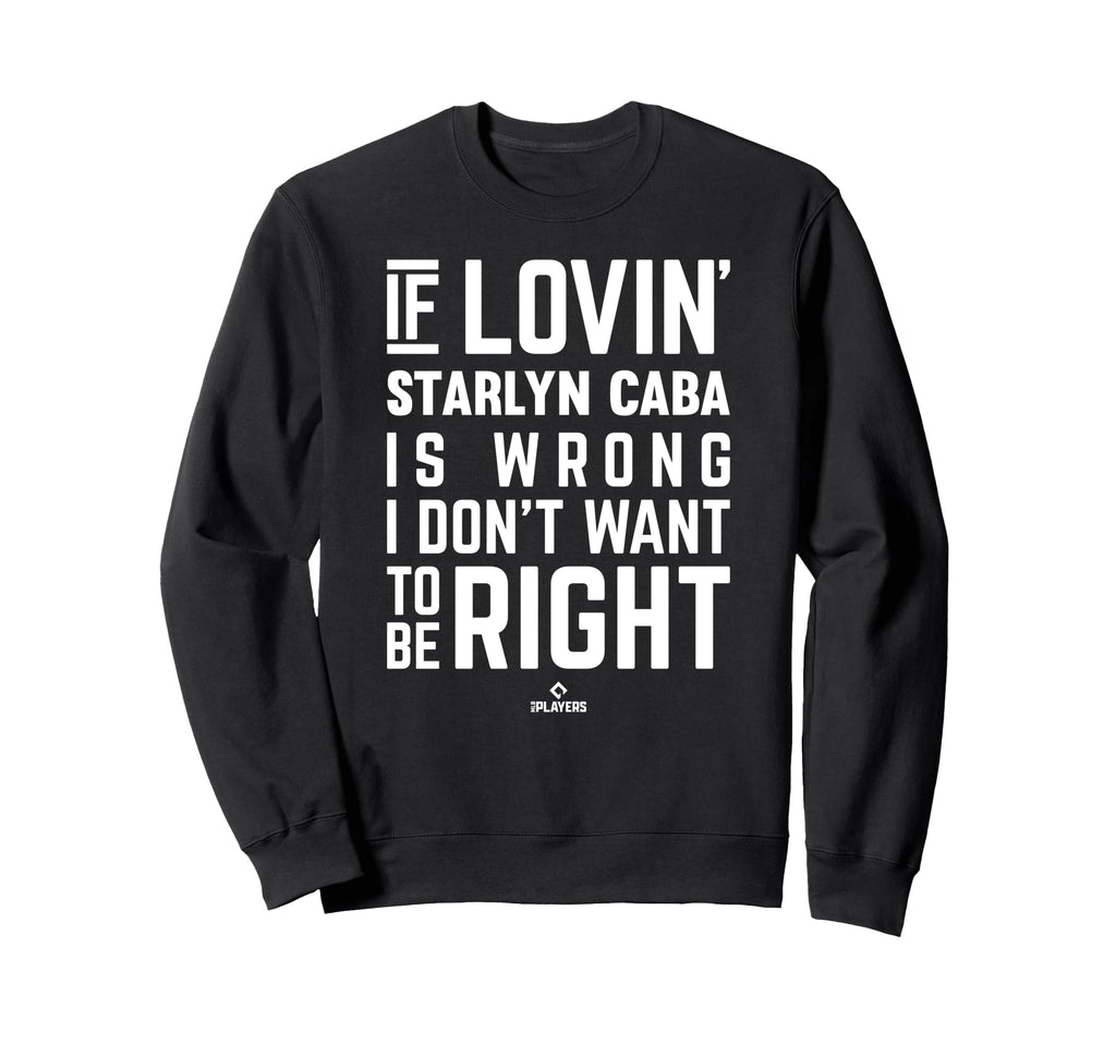 If Loving Starlyn Caba Prospect Sweatshirt - Custom Art Print for Adults - T-Shirt, Sweatshirt, Hoodie
