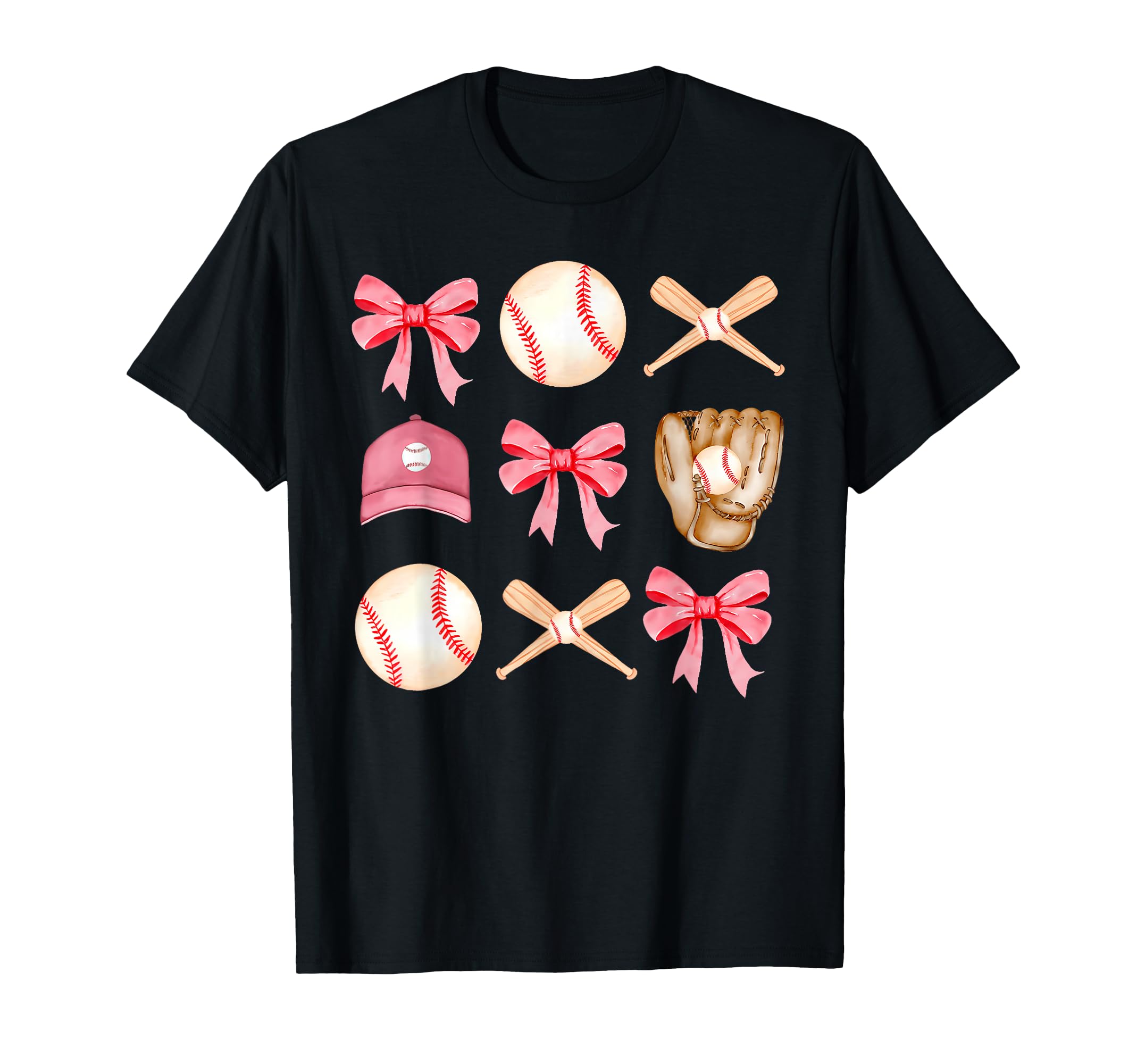 Baseball Mom Coquette Mothers Day T-Shirt - Streetwear Style Unisex - T-Shirt, Sweatshirt, Hoodie