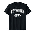 Pittsburgh Area Code 412 T-Shirt - Minimalist Print for Adults - T-Shirt, Sweatshirt, Hoodie