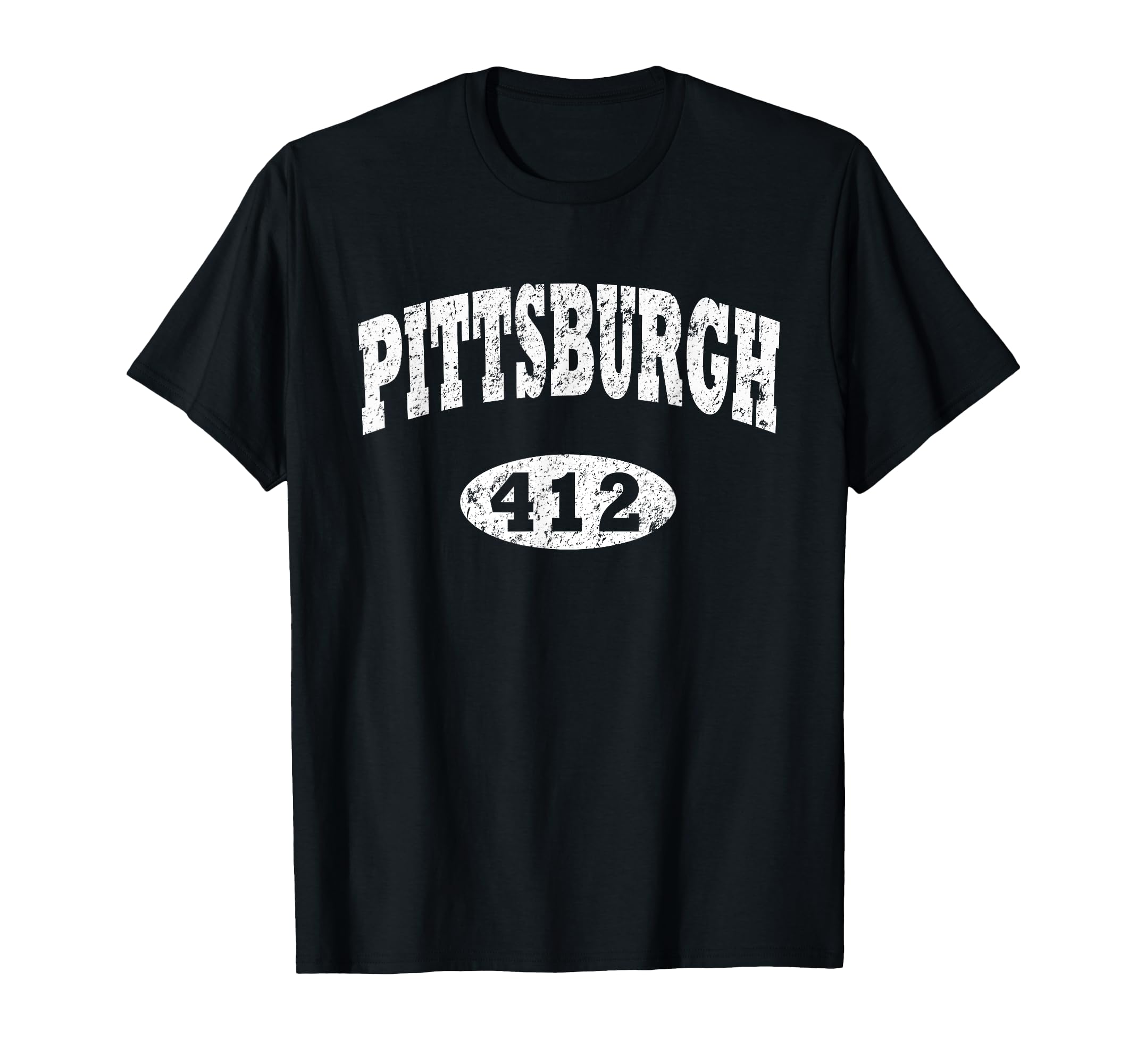Pittsburgh Area Code 412 T-Shirt - Minimalist Print for Adults - T-Shirt, Sweatshirt, Hoodie