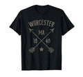 Worcester Ma Home City T-Shirt - Custom Art Print Unisex - T-Shirt, Sweatshirt, Hoodie