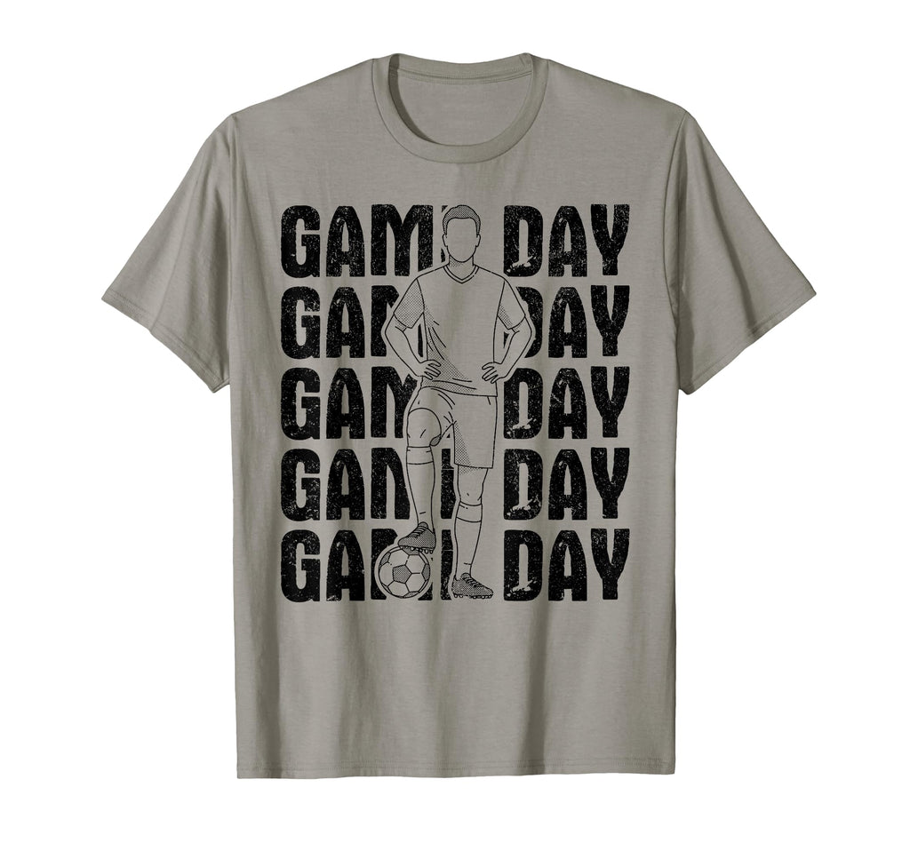 Game Day Soccer Soccer Mom Soccer T-Shirt - Fun Novelty Design for Adults - T-Shirt, Sweatshirt, Hoodie