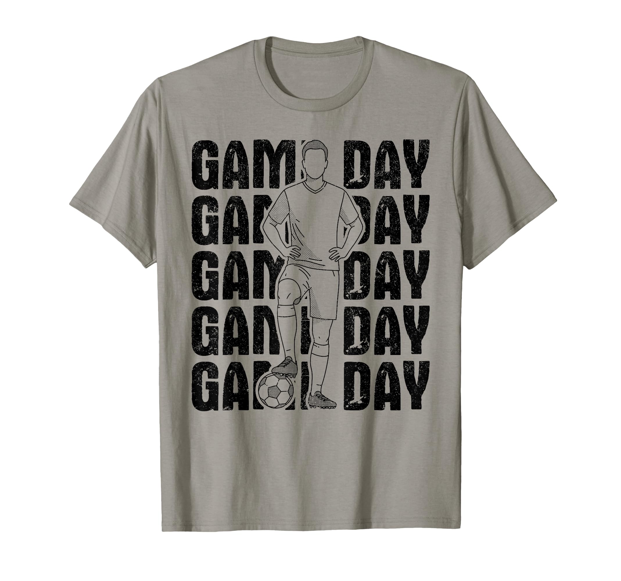 Game Day Soccer Soccer Mom Soccer T-Shirt - Fun Novelty Design for Adults - T-Shirt, Sweatshirt, Hoodie