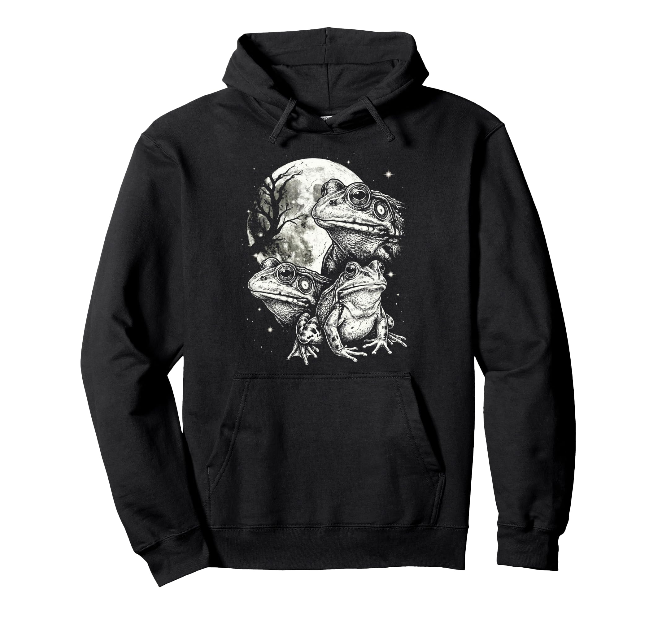 Frog 90S Aesthetic Y2K Bullfrog Toad Hoodie - Fun Novelty Design Unisex - T-Shirt, Sweatshirt, Hoodie
