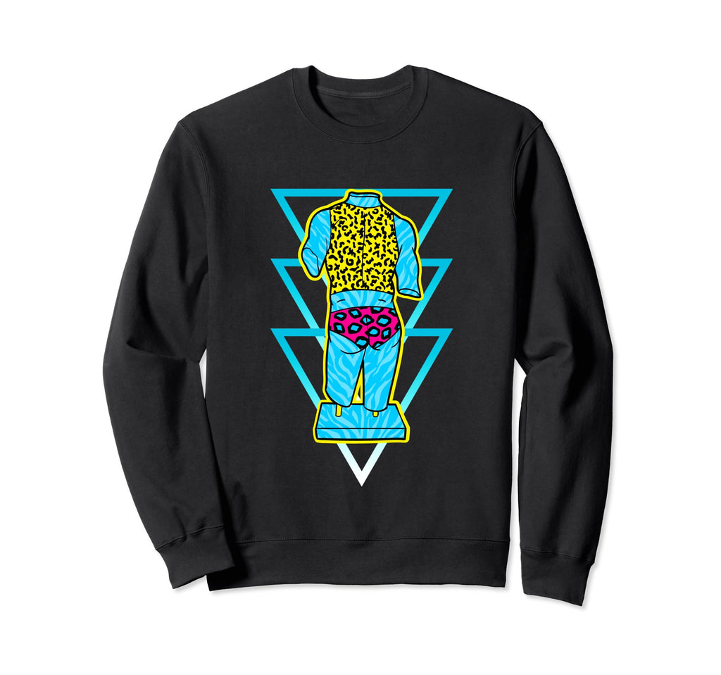 80S Neon Art Lgbtq Pride Sweatshirt - Minimalist Print Men Women - T-Shirt, Sweatshirt, Hoodie