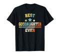 Best Goddaughter Ever Stripes Funny T-Shirt - Unique Graphic Unisex - T-Shirt, Sweatshirt, Hoodie