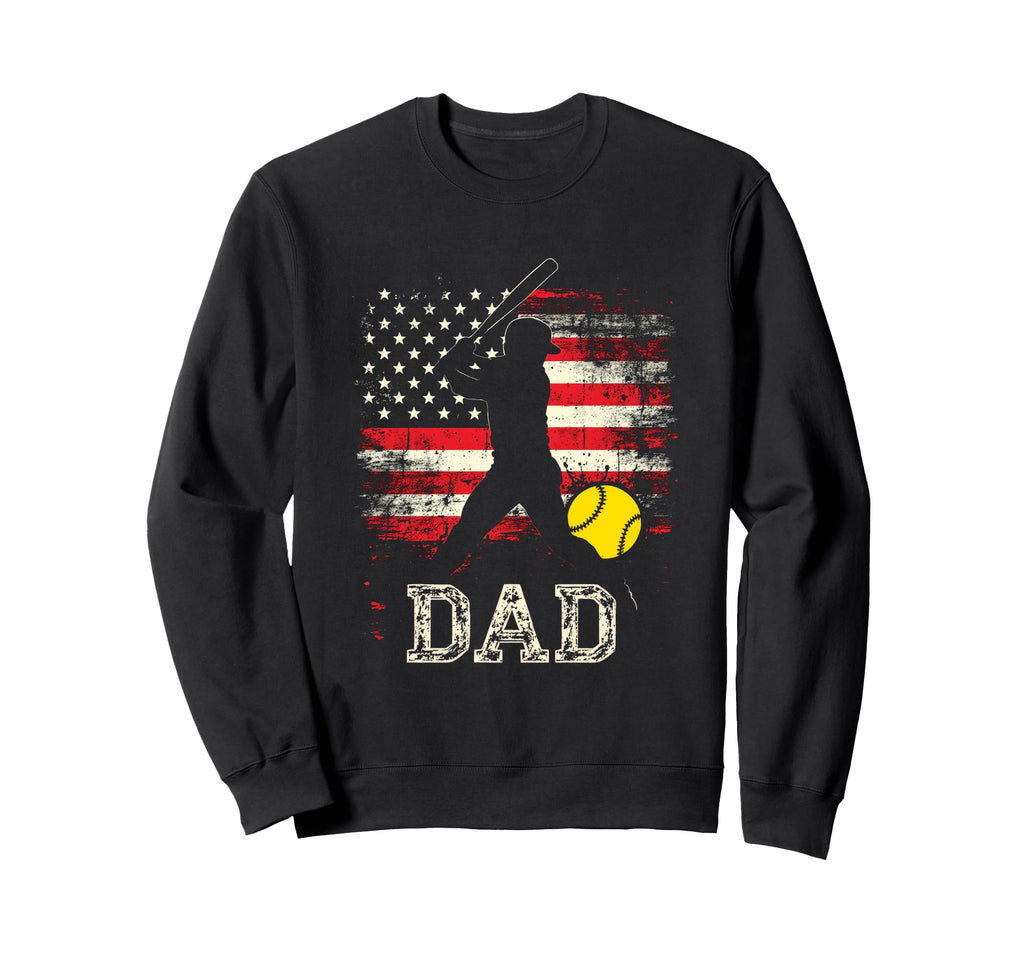 Baseball Dad Sweatshirt - Trendy Graphic Men Women - T-Shirt, Sweatshirt, Hoodie