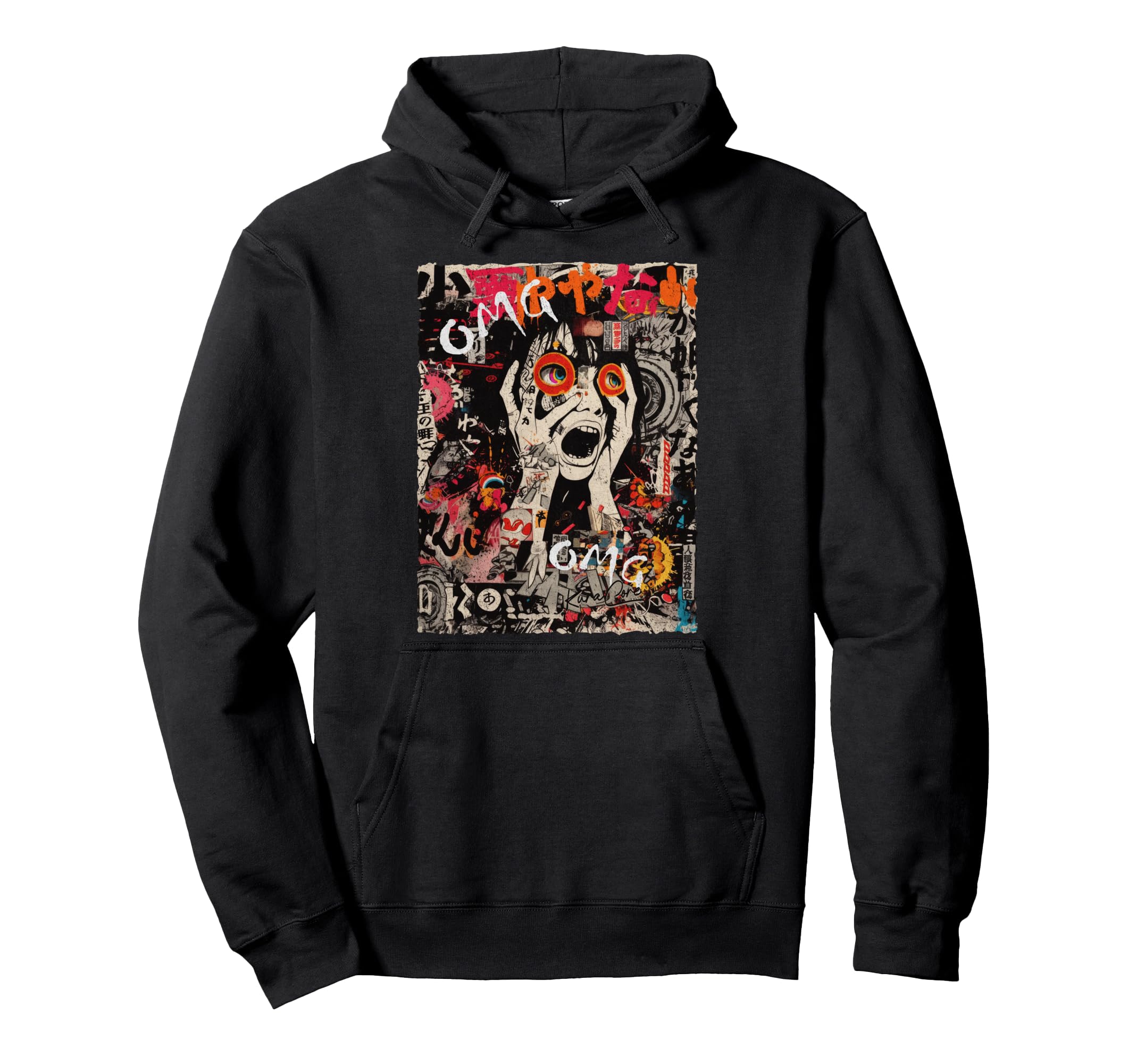Japan Streetwear Cyberpunk Y2K Hip Hop Hoodie - Minimalist Print Unisex - T-Shirt, Sweatshirt, Hoodie