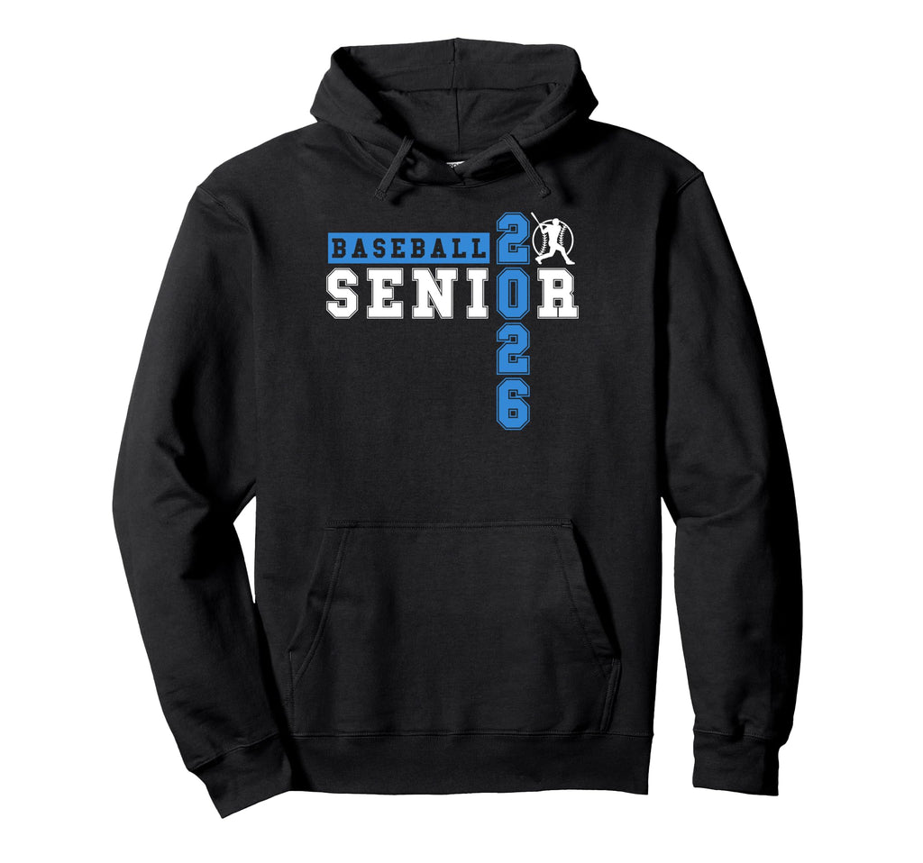 Baseball Senior Night Baseball Hoodie - Fun Novelty Design Men Women - T-Shirt, Sweatshirt, Hoodie