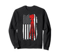 Patriotic Photographer Us Flag Camera Sweatshirt - Minimalist Print Unisex - T-Shirt, Sweatshirt, Hoodie
