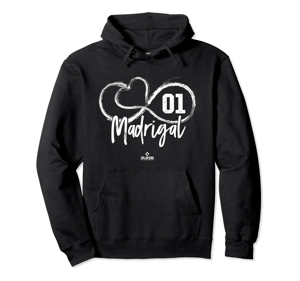 Nick Madrigal Infinite Heart Chicago Hoodie - Graphic Print for Adults - T-Shirt, Sweatshirt, Hoodie
