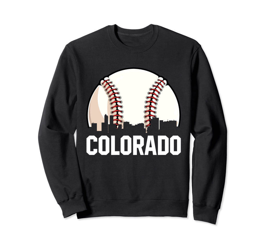 Colorado Cityscape Dad Baseball Sweatshirt - Casual Everyday Wear Unisex - T-Shirt, Sweatshirt, Hoodie