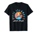 Fiji Islands Tropical Beach Sunset Palm T-Shirt - Novelty Apparel Unisex - T-Shirt, Sweatshirt, Hoodie