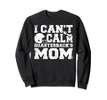 Quarterback Mom Football Helmet Sweatshirt - Fun Novelty Design for Adults - T-Shirt, Sweatshirt, Hoodie