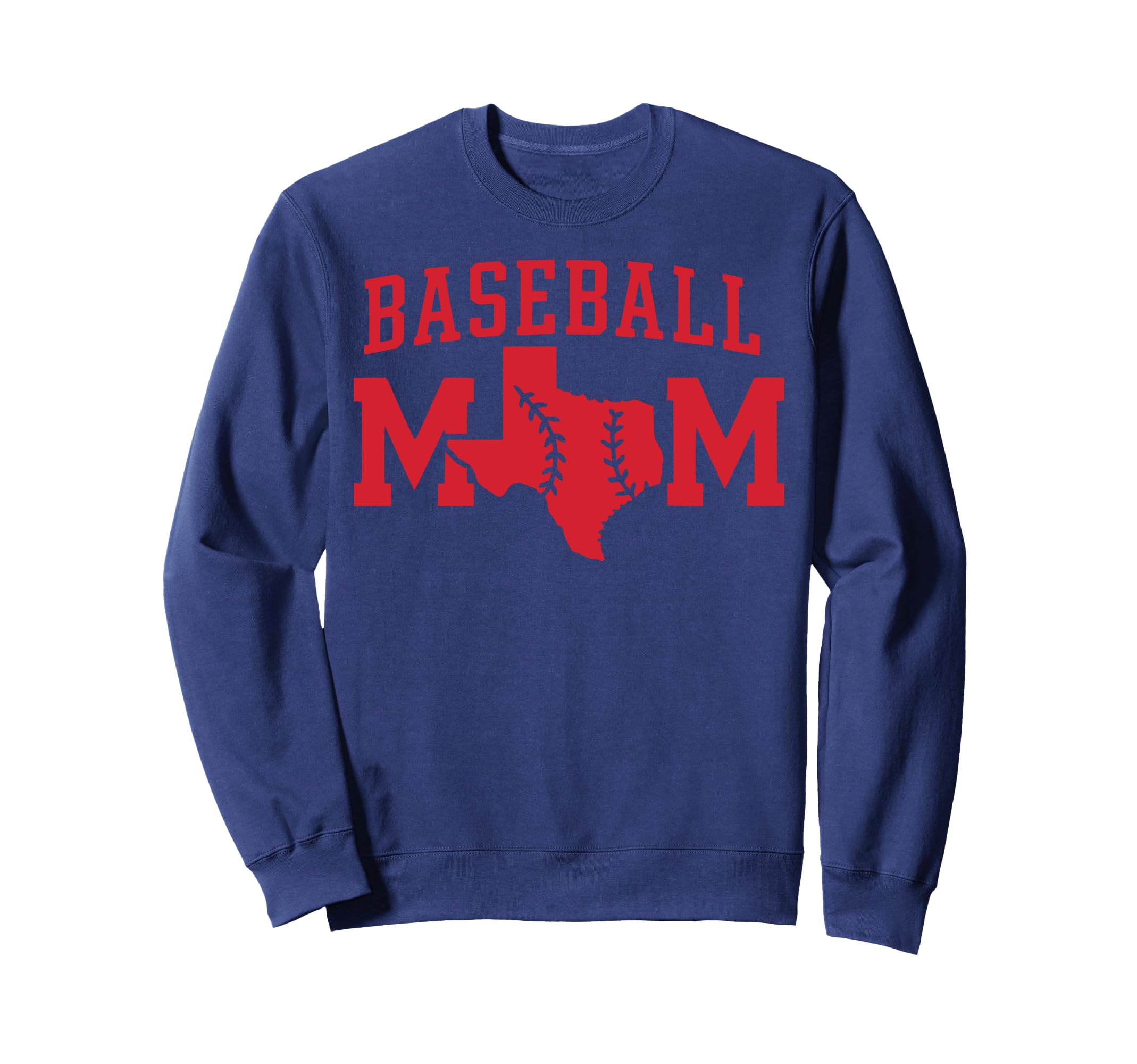 Texas Baseball Mommy Tx State Pride Sweatshirt - Unique Graphic for Adults - T-Shirt, Sweatshirt, Hoodie
