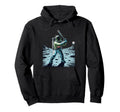 Astronaut Baseball Player Coach Dad Hoodie - Casual Everyday Wear Unisex - T-Shirt, Sweatshirt, Hoodie