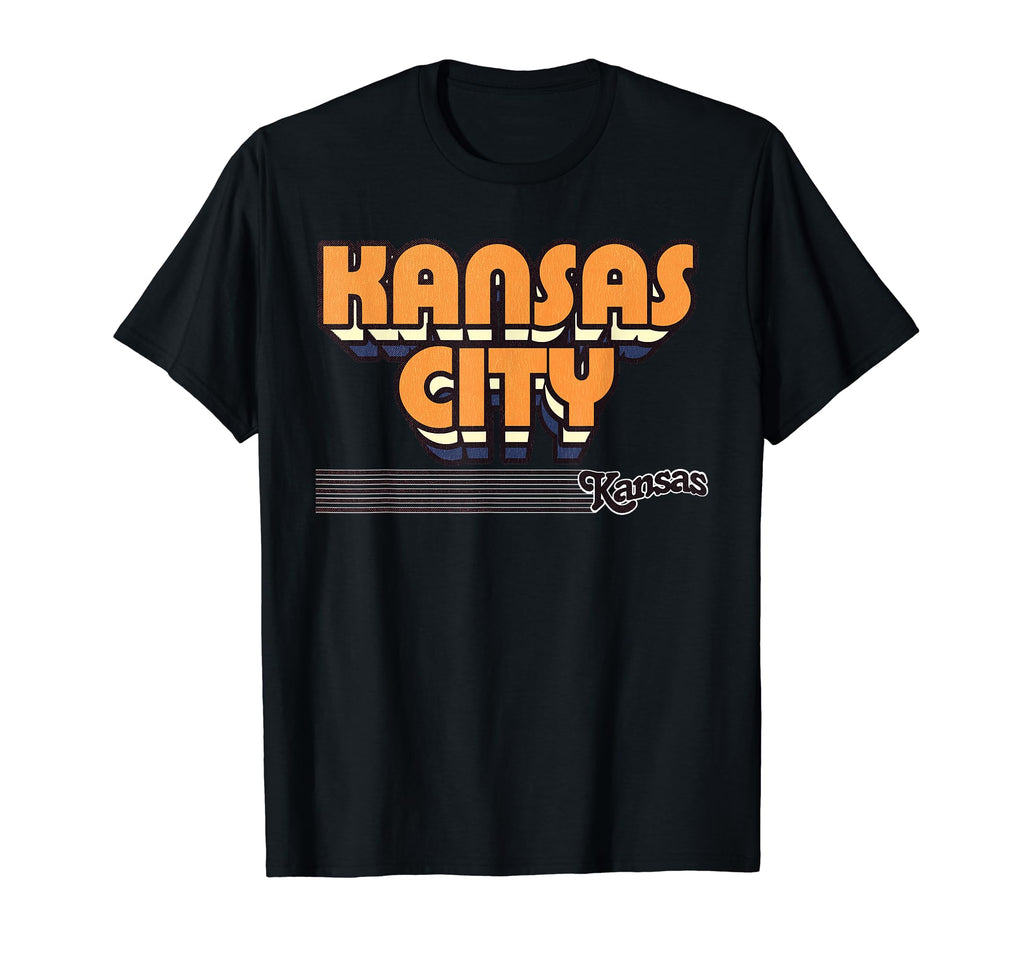 Kansas City Kansas Stripes T-Shirt - Novelty Apparel Men Women - T-Shirt, Sweatshirt, Hoodie