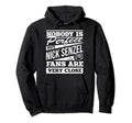 Nobody Is Nick Senzel Funny Hoodie - Casual Everyday Wear for Adults - T-Shirt, Sweatshirt, Hoodie