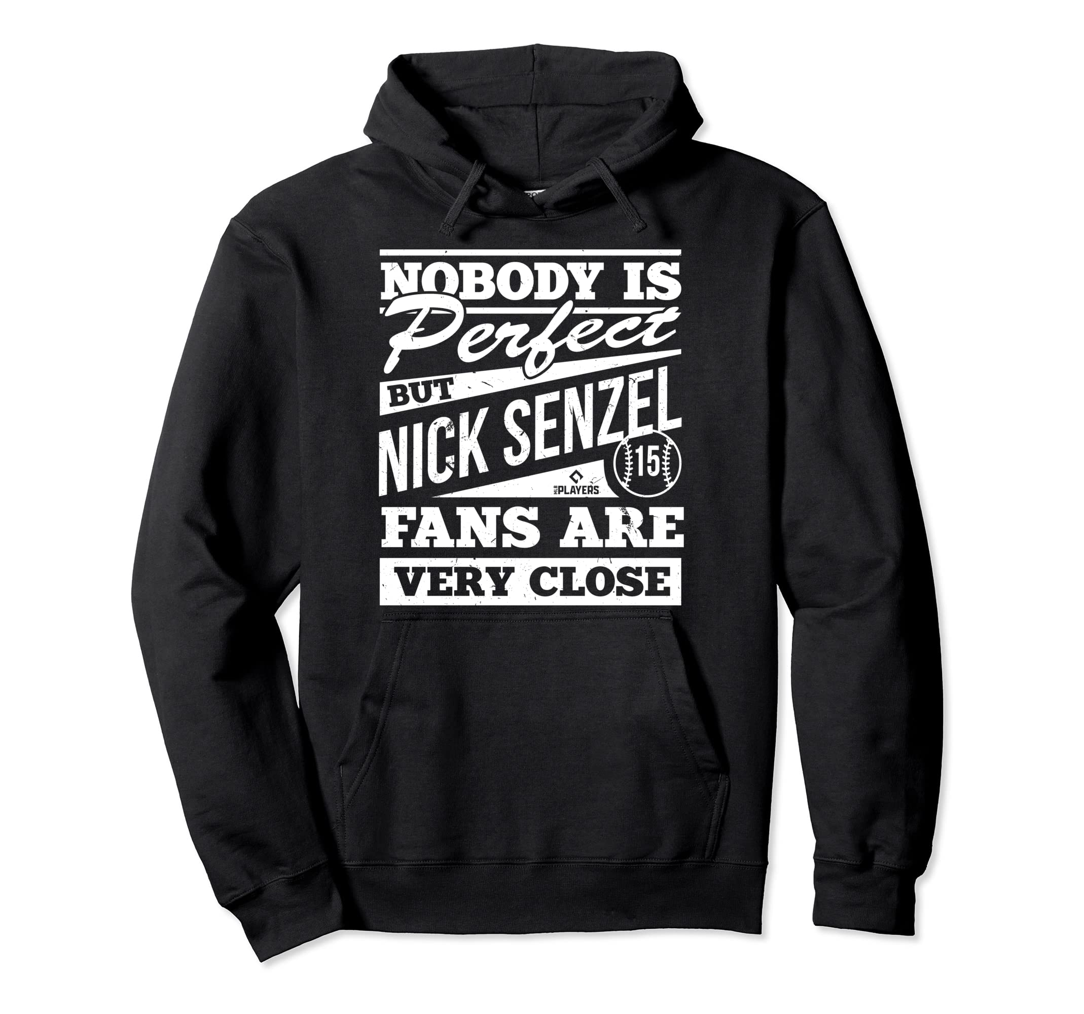 Nobody Is Nick Senzel Funny Hoodie - Casual Everyday Wear for Adults - T-Shirt, Sweatshirt, Hoodie