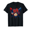 Baseball 10 Year Old Splash Drip 10Th T-Shirt - Novelty Apparel Men Women - T-Shirt, Sweatshirt, Hoodie