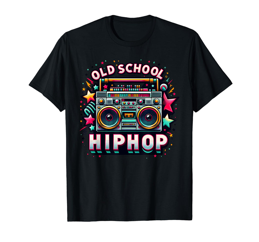 Old School Hip Hop Costume Chain Sunglasses T-Shirt - Graphic Print Unisex - T-Shirt, Sweatshirt, Hoodie