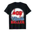 Baseball Baller Player Number 6 Mom T-Shirt - Custom Art Print for Adults - T-Shirt, Sweatshirt, Hoodie