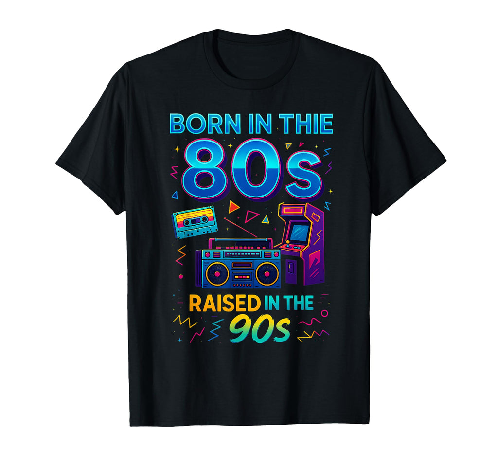 Throwback 80S 90S Nostalgia Hoodie - Novelty Apparel Unisex - T-Shirt, Sweatshirt, Hoodie