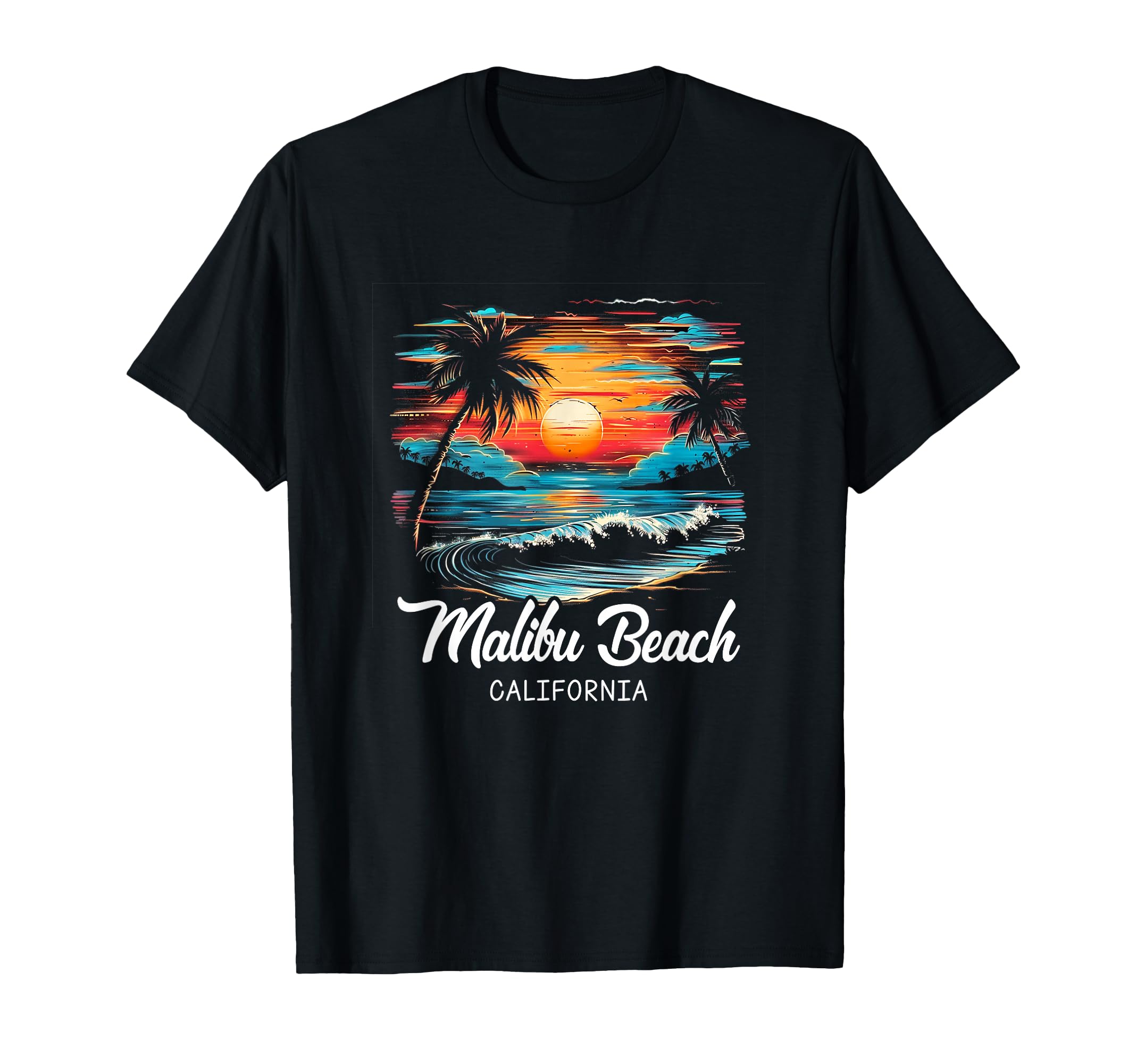Family Vacation Sunset Carolina T-Shirt - Custom Art Print Men Women - T-Shirt, Sweatshirt, Hoodie
