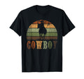 Horseback Riding Rodeo Western Line T-Shirt - Aesthetic Graphic Unisex - T-Shirt, Sweatshirt, Hoodie