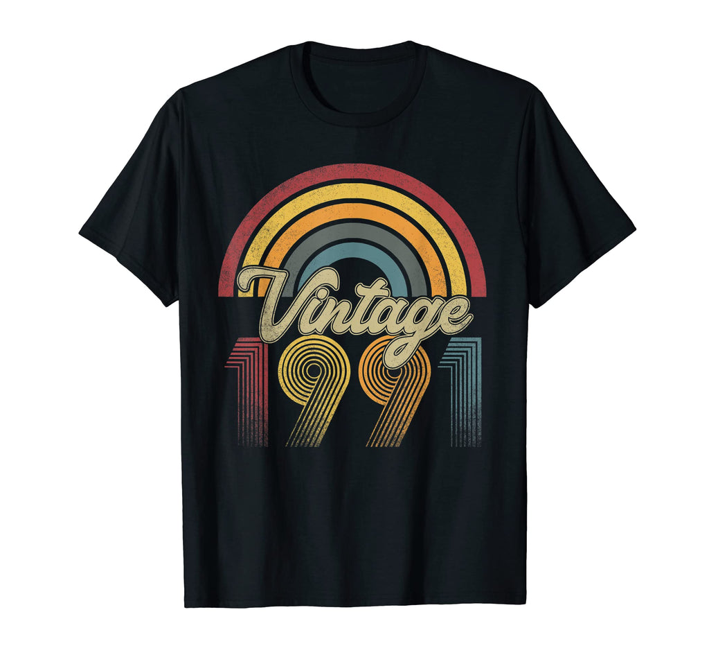 1991 31St Birthday Gift Rainbow T-Shirt - Graphic Print Unisex - T-Shirt, Sweatshirt, Hoodie
