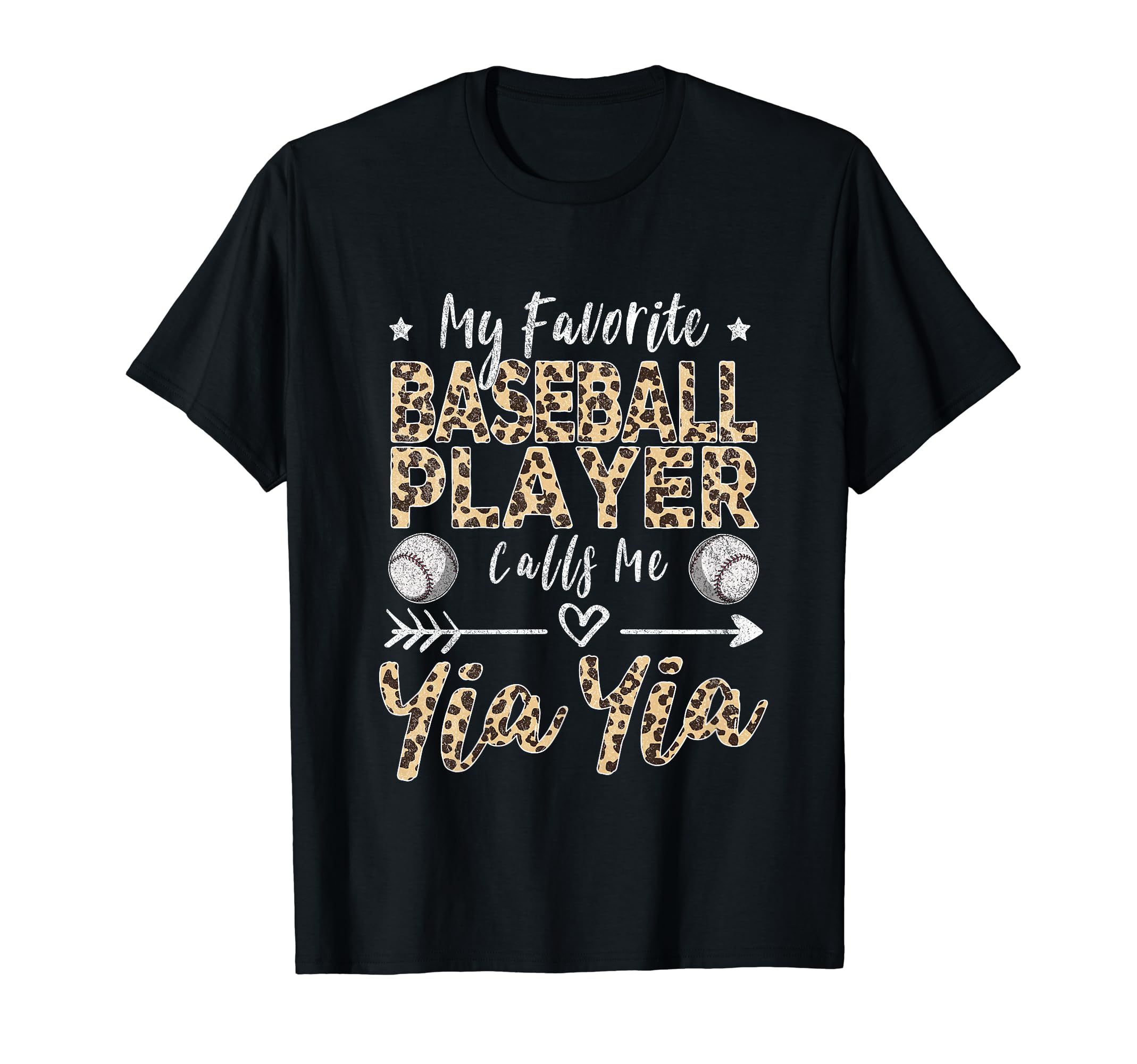 My Favorite Baseball Player Calls Me Yia T-Shirt - Unique Graphic Unisex - T-Shirt, Sweatshirt, Hoodie