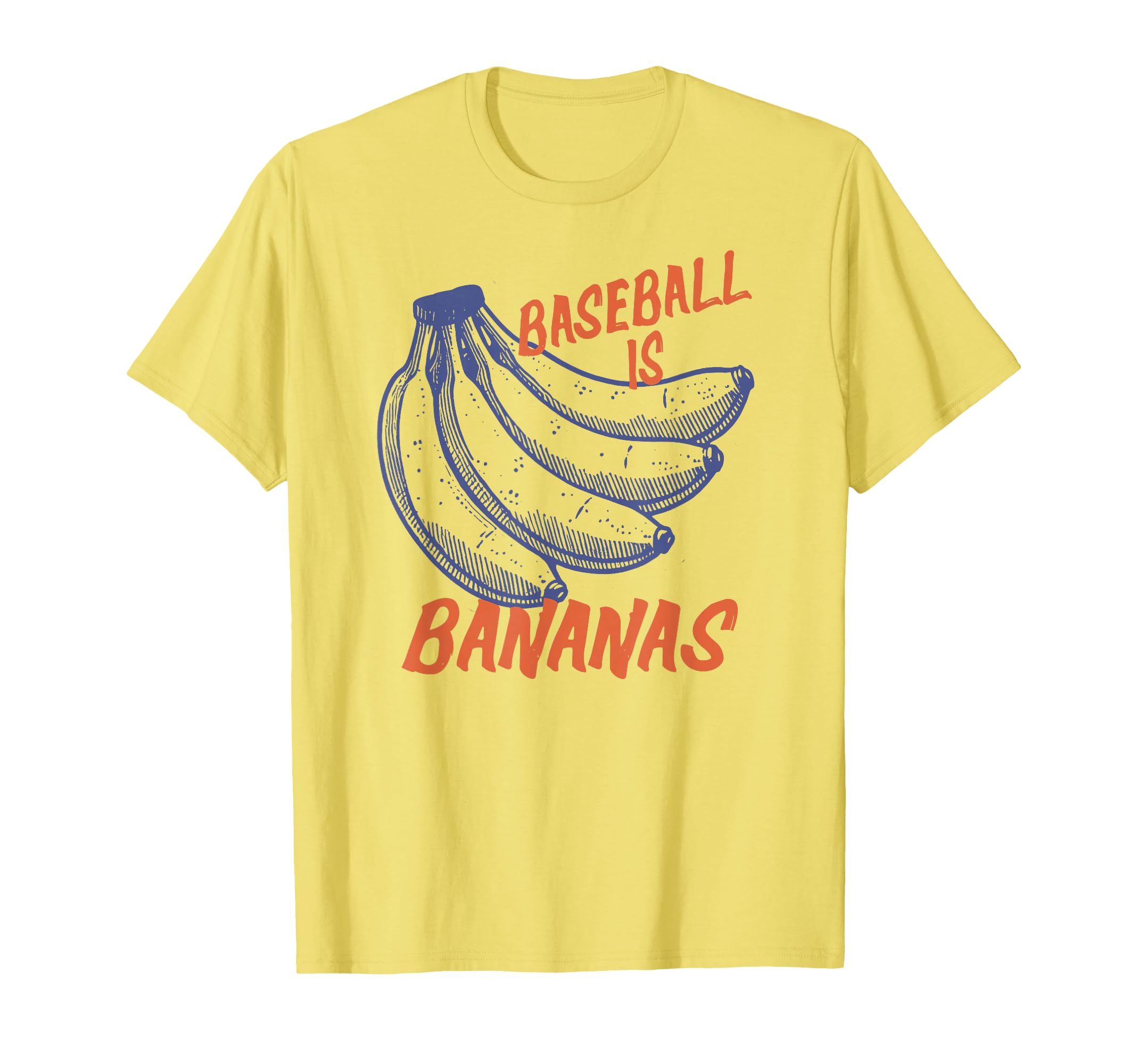 Baseball Is Bananas Funny Ball Tour T-Shirt - Custom Art Print for Adults - T-Shirt, Sweatshirt, Hoodie