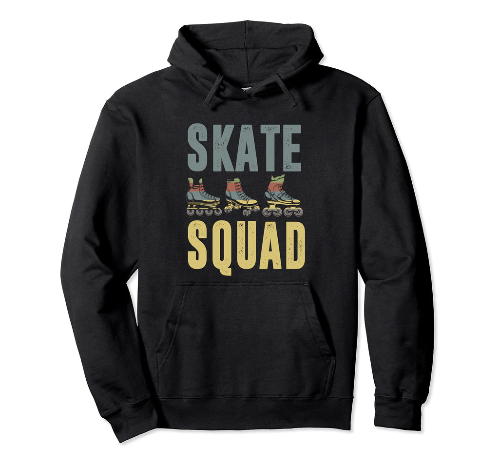 Roller Skater Skate Squad Roller Skating Hoodie - Minimalist Print Unisex - T-Shirt, Sweatshirt, Hoodie
