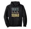 Roller Skater Skate Squad Roller Skating Hoodie - Minimalist Print Unisex - T-Shirt, Sweatshirt, Hoodie