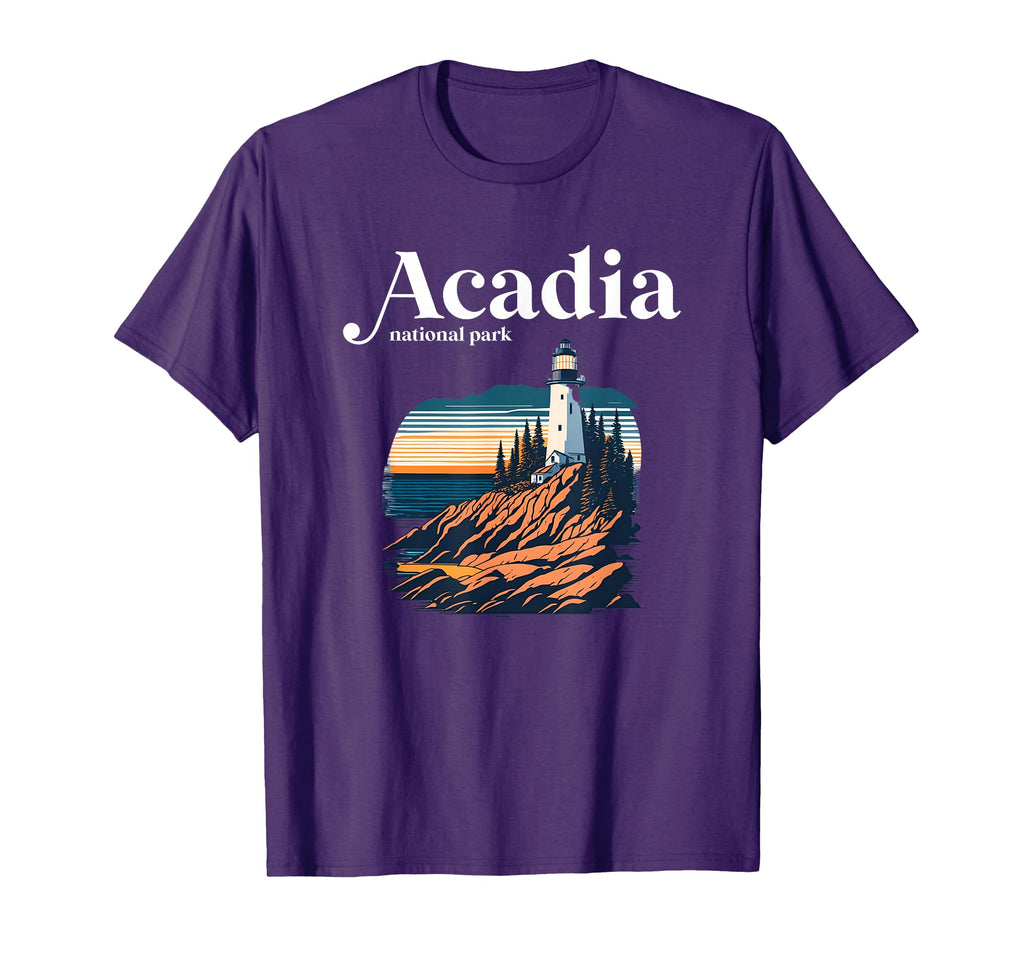 Acadia National Park Maine T-Shirt - Trendy Graphic Unisex - T-Shirt, Sweatshirt, Hoodie