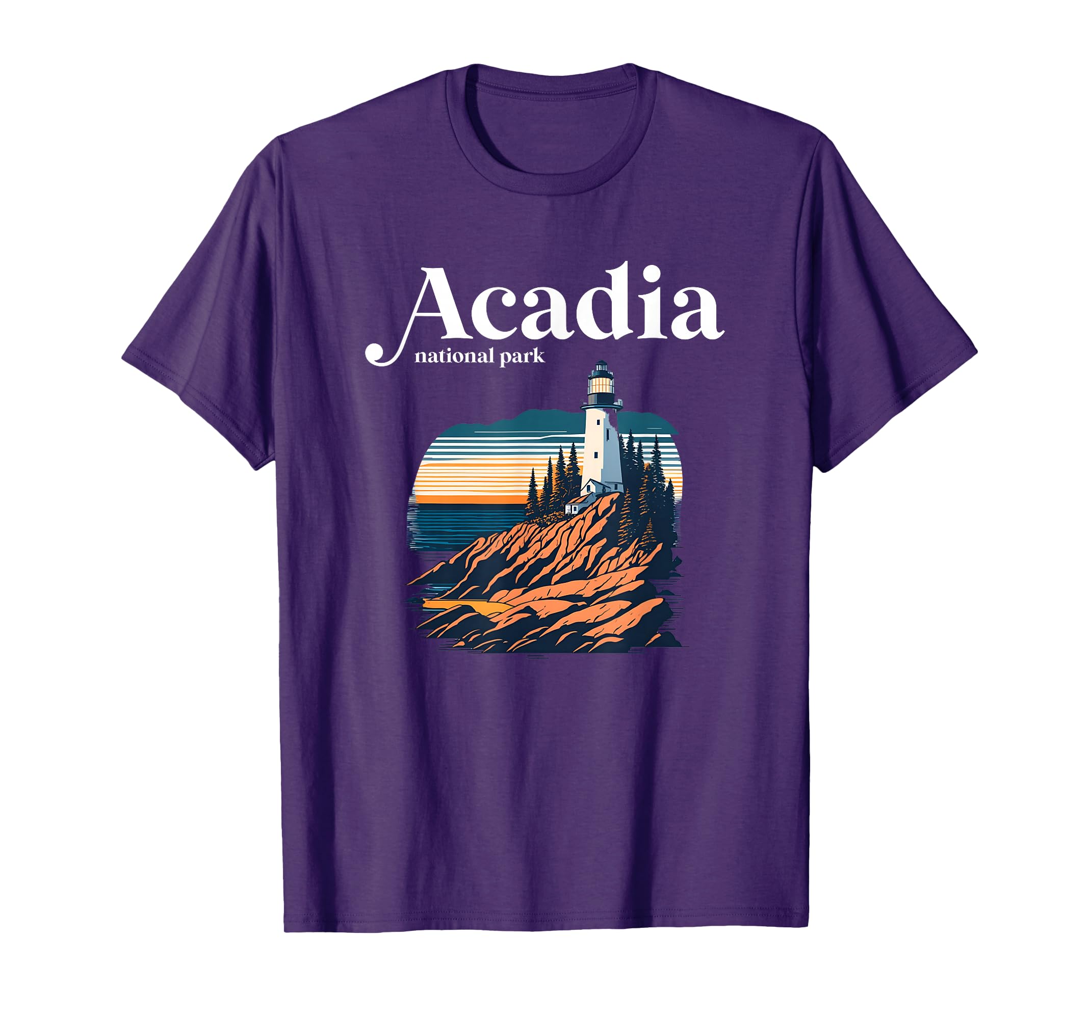 Acadia National Park Maine T-Shirt - Trendy Graphic Unisex - T-Shirt, Sweatshirt, Hoodie