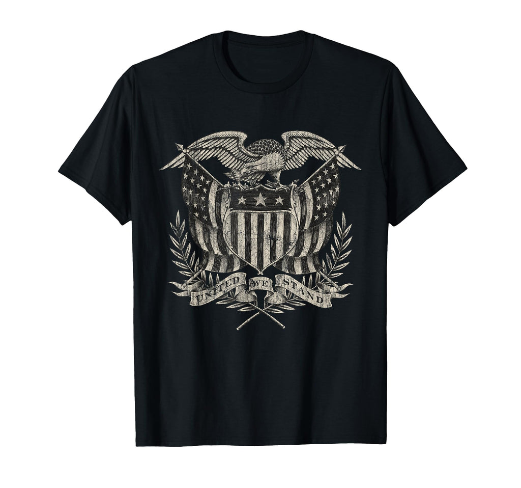 Liberty Eagle American Flag 1776 T-Shirt - Casual Everyday Wear Men Women - T-Shirt, Sweatshirt, Hoodie