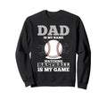 Fathers Day Baseball Dad Parent Sweatshirt - Streetwear Style Men Women - T-Shirt, Sweatshirt, Hoodie