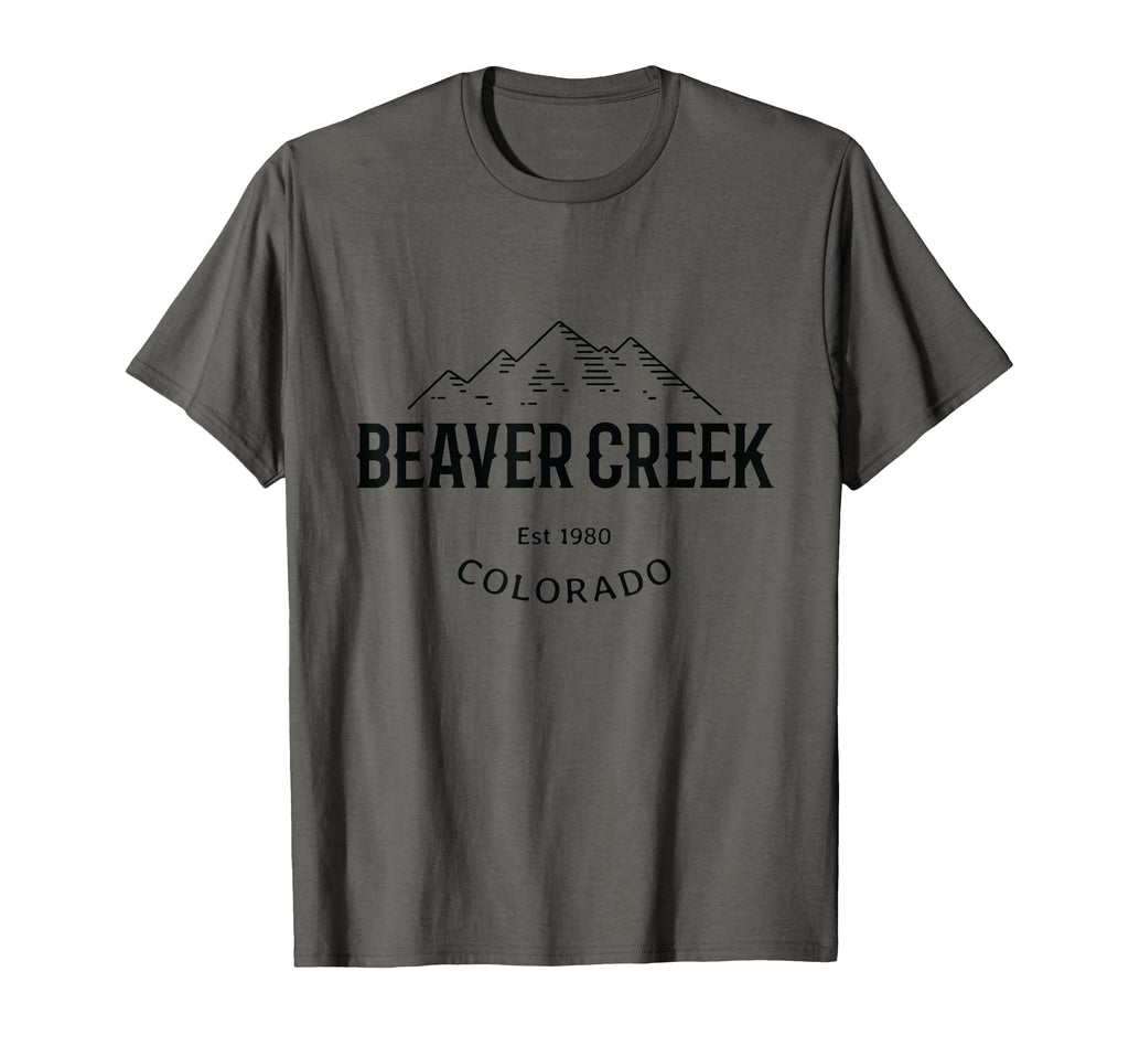 Beaver Creek Colorado Rocky T-Shirt - Minimalist Print for Adults - T-Shirt, Sweatshirt, Hoodie