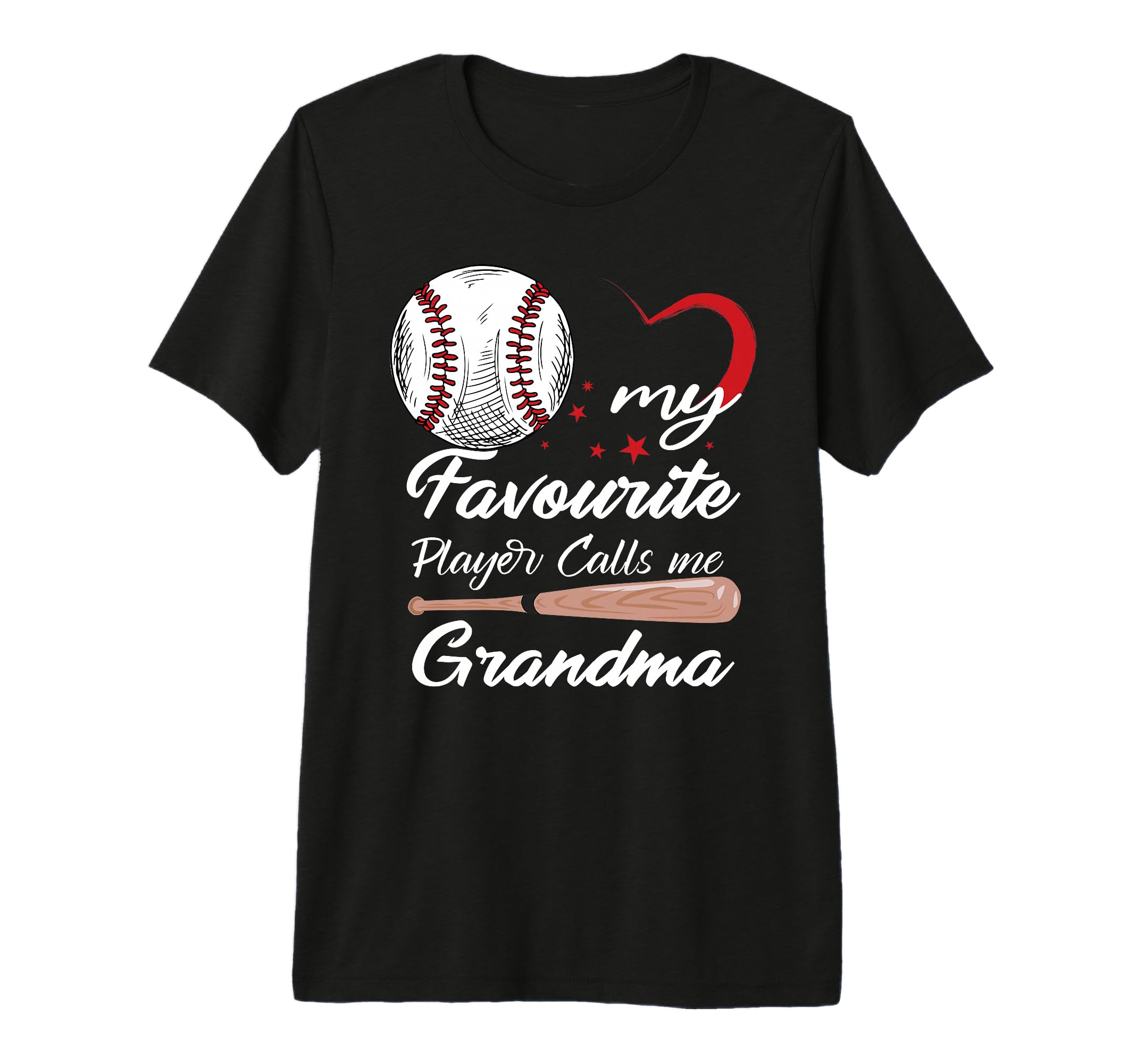My Favorite Player Calls Me Grandma T-Shirt - Custom Art Print Men Women - T-Shirt, Sweatshirt, Hoodie