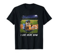 Baseball Dad I Live Here Now Baseball T-Shirt - Minimalist Print Unisex - T-Shirt, Sweatshirt, Hoodie