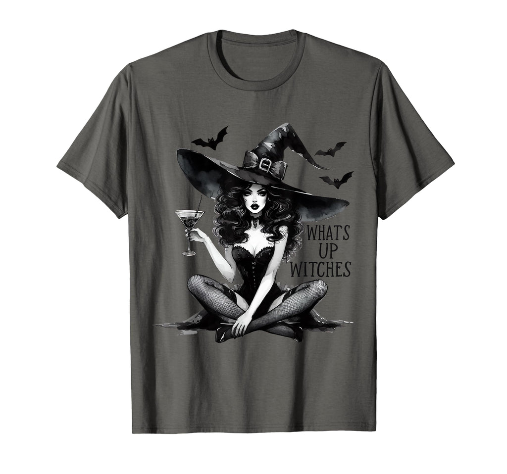 1950S 1960S 1970S Whats Up Witches T-Shirt - Fun Novelty Design for Adults - T-Shirt, Sweatshirt, Hoodie