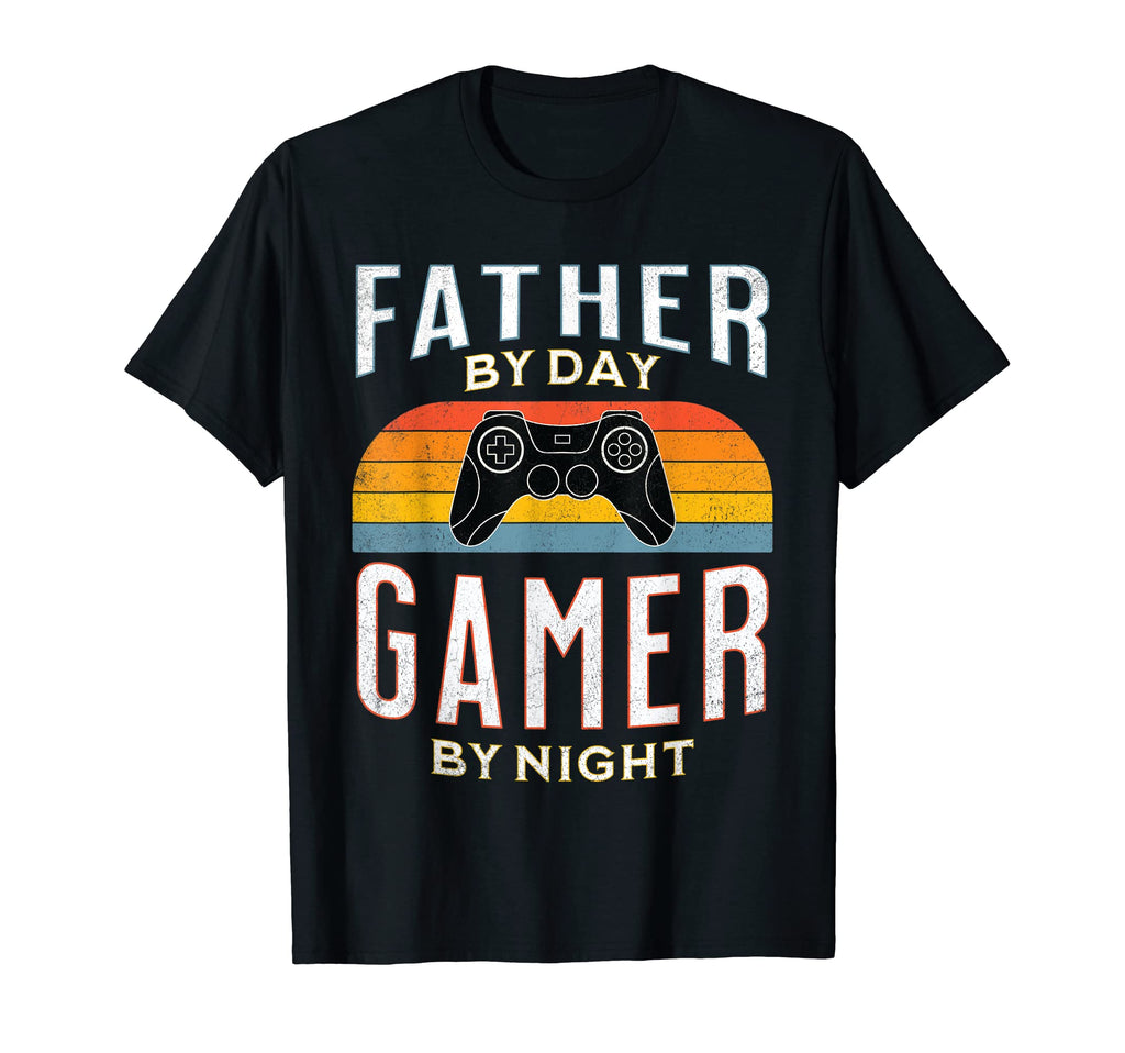Mens Father Day Gamer Night Video T-Shirt - Novelty Apparel for Adults - T-Shirt, Sweatshirt, Hoodie