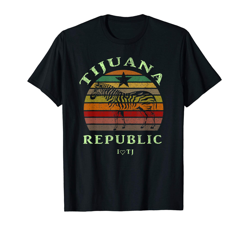 Tijuana Republic Tj Baja Mexico T-Shirt - Minimalist Print Men Women - T-Shirt, Sweatshirt, Hoodie