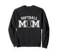 Softball Mom Baseball Love Sweatshirt - Fun Novelty Design Men Women - T-Shirt, Sweatshirt, Hoodie