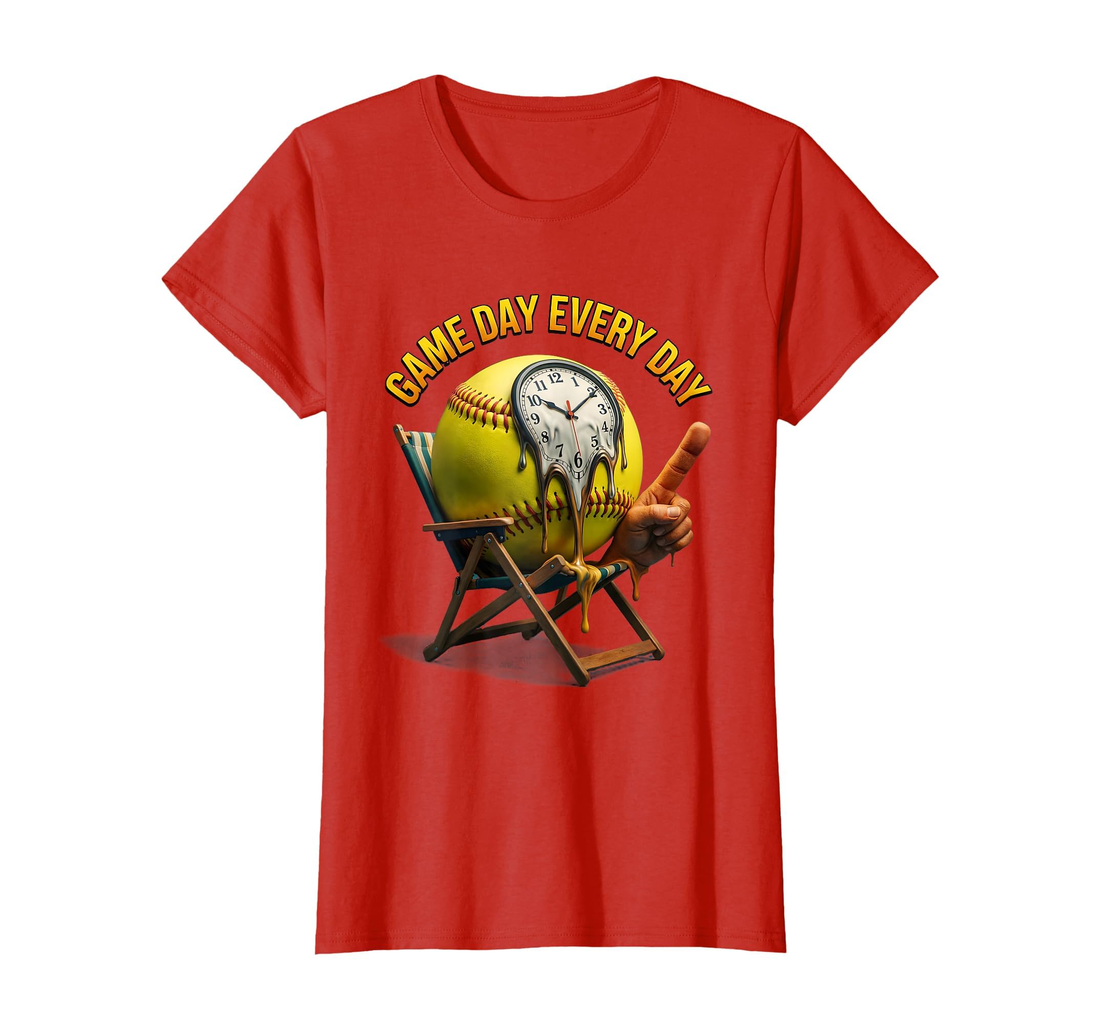 Game Day Every Day Softball Dad T-Shirt - Minimalist Print Unisex - T-Shirt, Sweatshirt, Hoodie