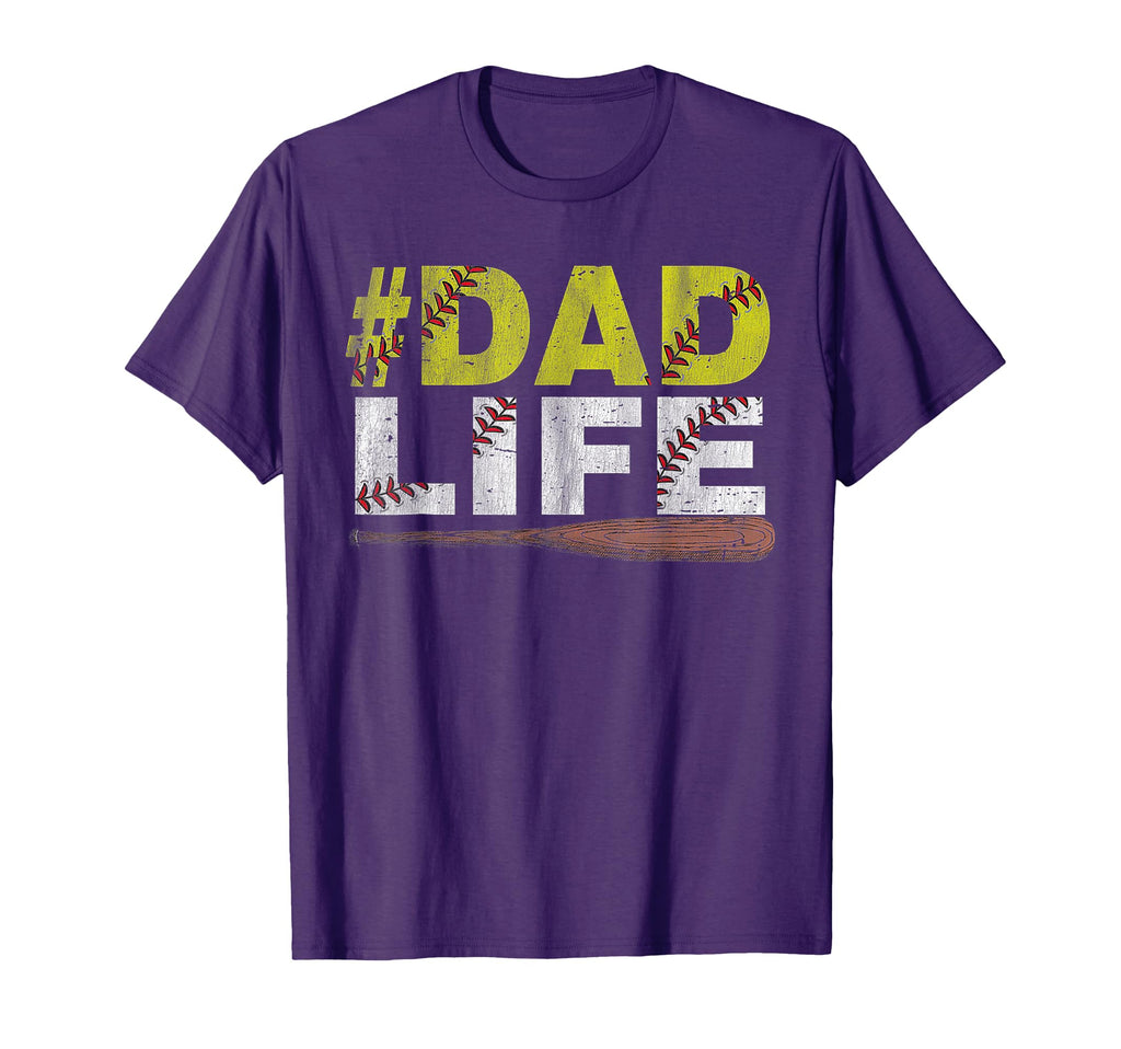 Funny Dad Life Softball Baseball Daddy T-Shirt - Trendy Graphic Men Women - T-Shirt, Sweatshirt, Hoodie