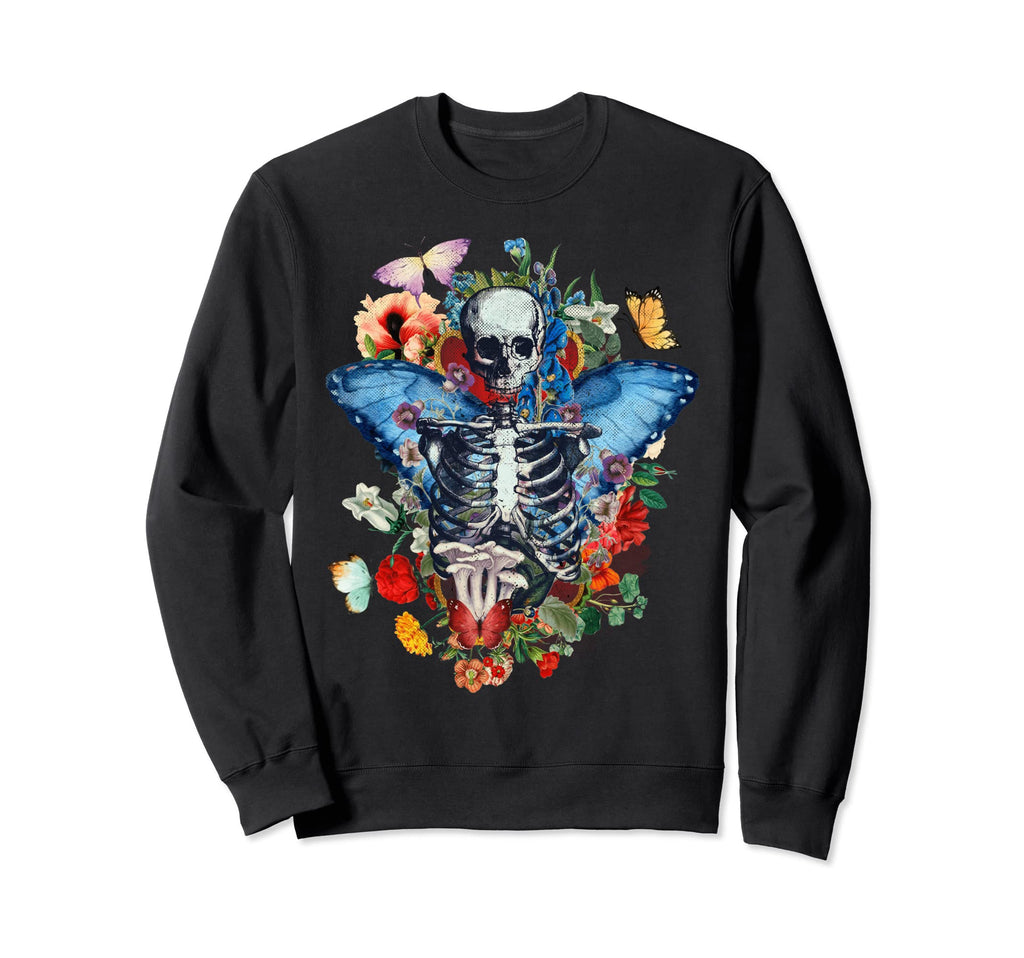 Fairy Grunge Butterfly Wing Sweatshirt - Streetwear Style Men Women - T-Shirt, Sweatshirt, Hoodie