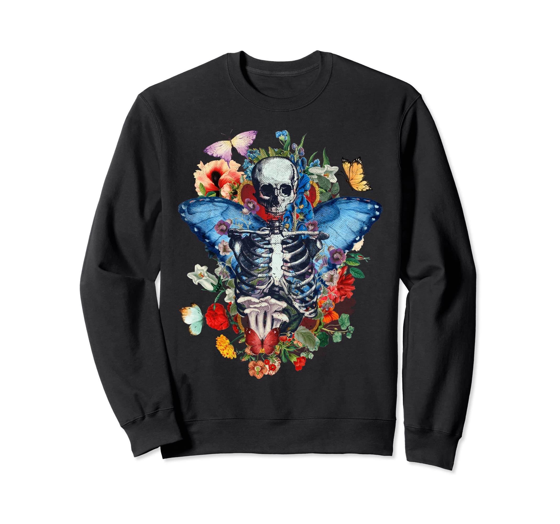 Fairy Grunge Butterfly Wing Sweatshirt - Streetwear Style Men Women - T-Shirt, Sweatshirt, Hoodie